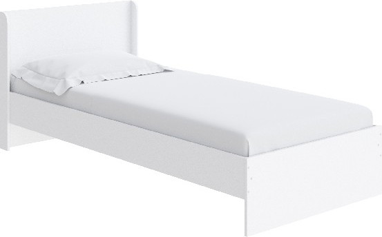 Изображение товара Односпальная кровать Proson Practica 90x190 (белый)