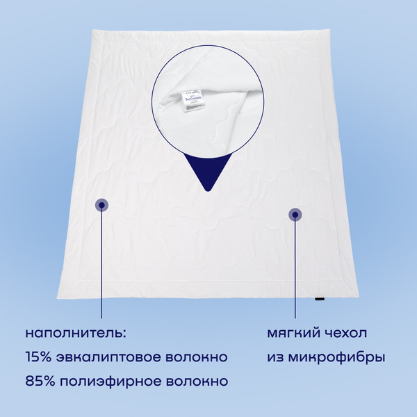 Изображение товара Одеяло buyson BuyComfort 205x172