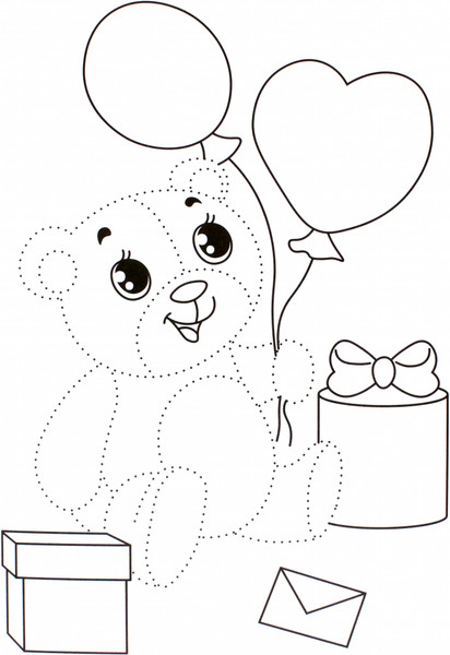 Изображение товара Раскраска Учитель-Канц Раскрась по точкам. Забавные животные, мягкая обложка