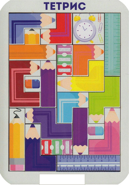 Изображение товара Игра-головоломка Учитель-Канц Тетрис. Цветные карандаши / 4630075875164