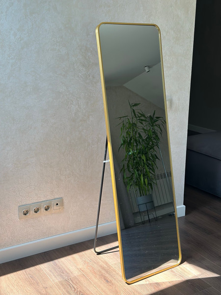 Изображение товара Зеркало Emze Floor напольное и настенное 45x150см в алюм. раме / DK0919.AUR (золото)