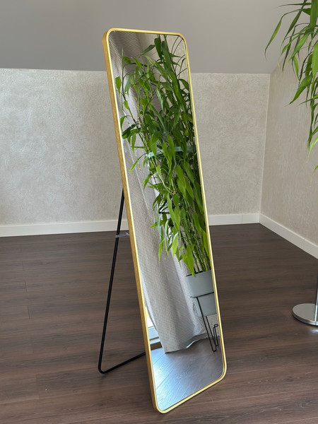 Изображение товара Зеркало Emze Floor напольное и настенное 45x150см в алюм. раме / DK0919.AUR (золото)