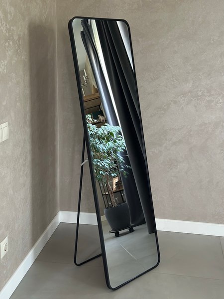 Изображение товара Зеркало Emze Floor напольное и настенное 45x150см в алюм. раме / DK0919.CHE (черный)