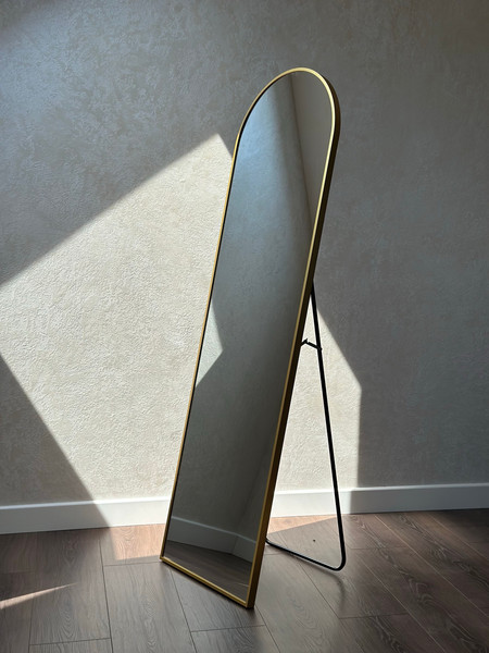 Изображение товара Зеркало Emze Арка Напольное и настенное 45x150см в алюм. раме / DK0915.AUR (золото)