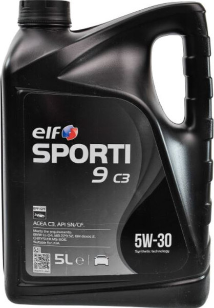 Изображение товара Моторное масло Elf Sporti 9 C3 5W30 / 214249 (5л)