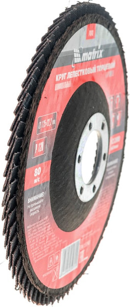 Изображение товара Шлифовальный круг Matrix лепестковый торцевой 74048