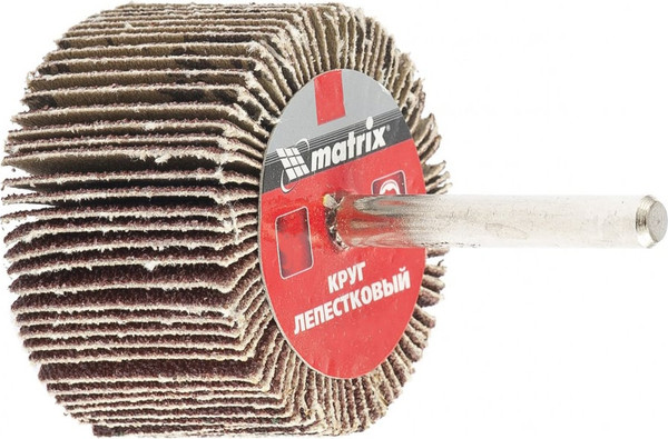 Изображение товара Шлифовальный круг Matrix лепестковый для дрели 74173