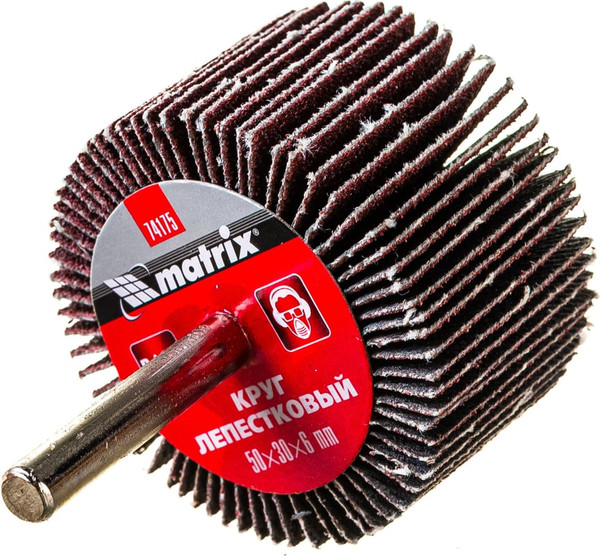 Изображение товара Шлифовальный круг Matrix лепестковый для дрели 74175