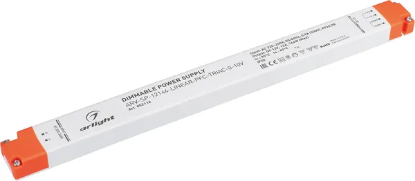 Блок питания для светильника Arlight ARV-SP-12144-LINEAR-PFC-TRIAC-0-10V 12V 12A 144W / 052112 — фото 6