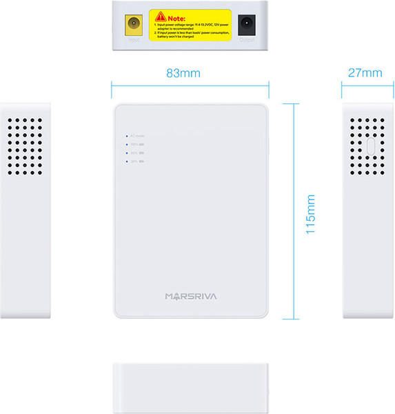Изображение товара ИБП для роутеров Marsriva KP3