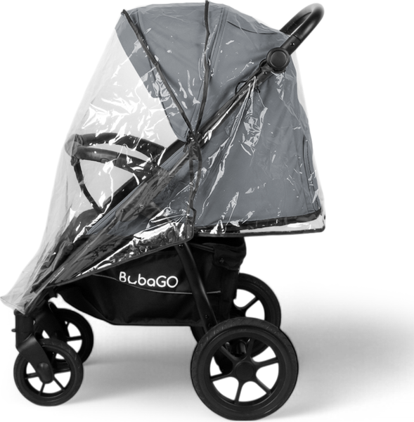 Изображение товара Детская прогулочная коляска Bubago Model Cross City Lux / BG 168-3 (темно-серый)