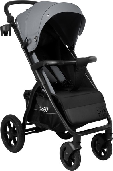 Изображение товара Детская прогулочная коляска Bubago Model Cross City Lux / BG 168-3 (темно-серый)