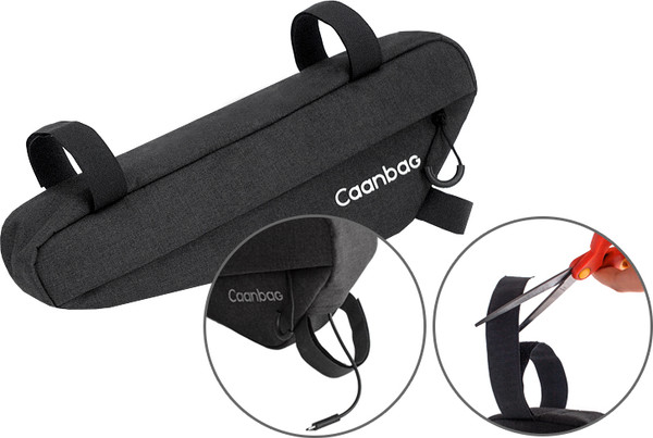 Изображение товара Сумка велосипедная Caanbag Стрела XL CAAN-TR-65BL (черный)