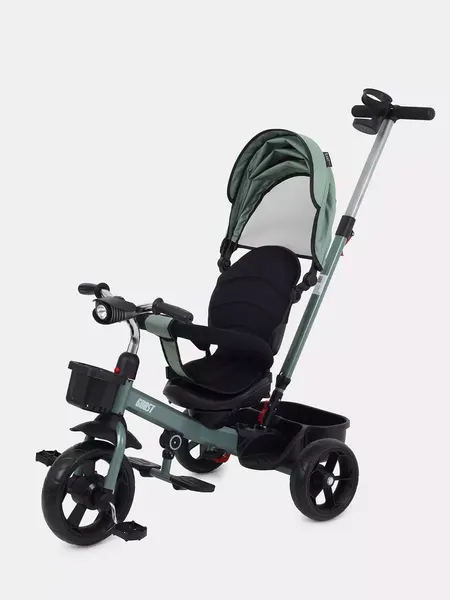 Изображение товара Трехколесный велосипед с ручкой Rant Basic Ghost / RB250 (зеленый)