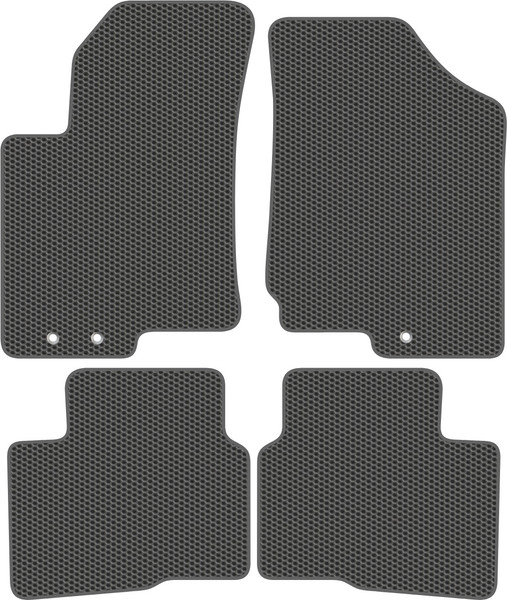 Изображение товара Комплект ковриков для авто Alicosta 0569_1_сер для Kia Cerato IV седан 2018-н.в. (EVA соты, серый)