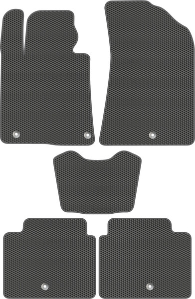 Изображение товара Комплект ковриков для авто Alicosta 2315_1_сер для Kia k900 II седан/RJ 2018-н.в. (EVA соты, серый)