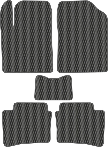 Изображение товара Комплект ковриков для авто Alicosta 2317_1_сер для Kia KX3 II SUV/SP2C 2019-н.в. (EVA соты, серый)