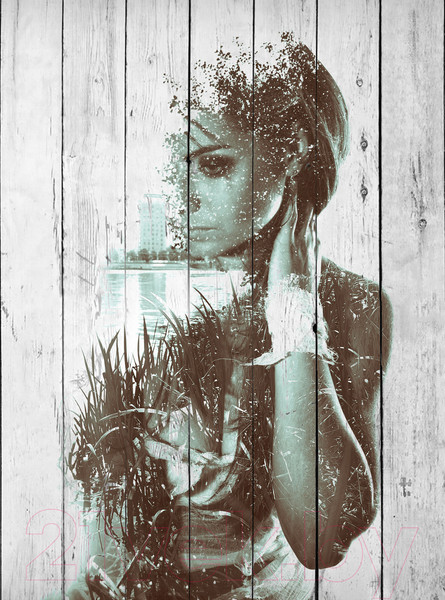 Изображение товара Картина White Wood B112-V-120-180-6.4