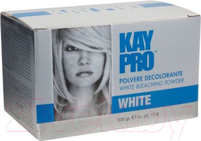 Изображение товара Порошок для осветления волос Kaypro White Bleaching Powder (500г)