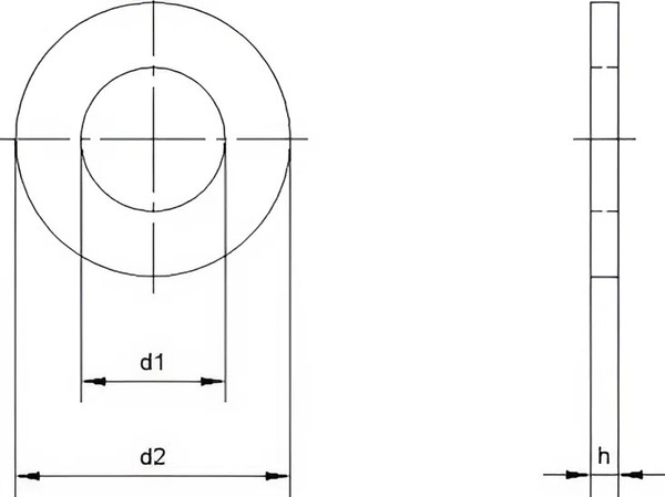 Изображение товара Шайба ЕКТ CV010688M (20шт)