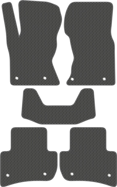 Изображение товара Комплект ковриков для авто Alicosta 0657_1_сер для Land Rover Range Rover Evoque I (EVA соты, серый)