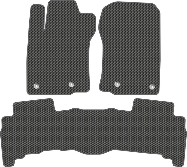 Изображение товара Комплект ковриков для авто Alicosta 2347_1_сер для Lexus GX460 II SUV/J150 + задний ряд (EVA соты, серый)