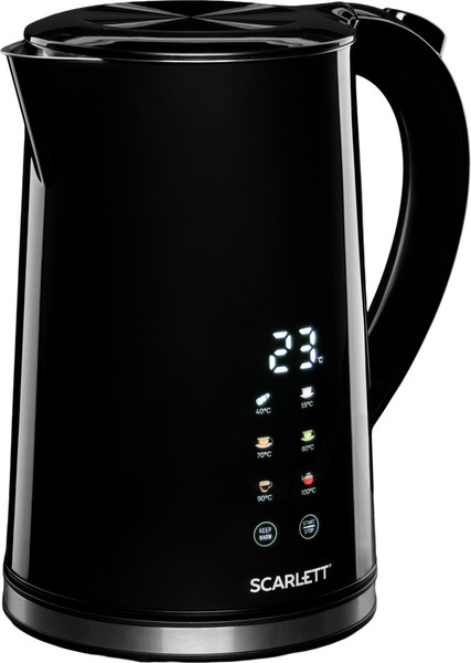 Изображение товара Электрочайник Scarlett SC-EK21S66 (черный)