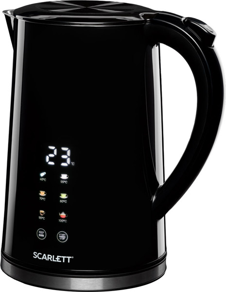 Изображение товара Электрочайник Scarlett SC-EK21S66 (черный)
