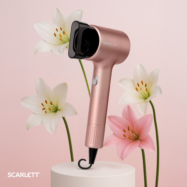 Изображение товара Фен Scarlett SC-HD70I53 (розовый металлик)