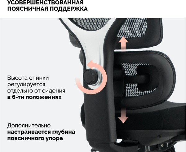 Изображение товара Кресло офисное Sparx FM-4 Kotlin (Black)