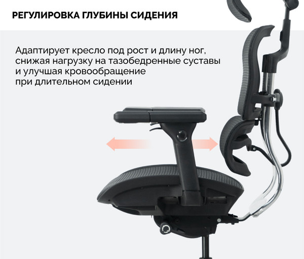 Изображение товара Кресло офисное Sparx FM-1 Transformer (Black)