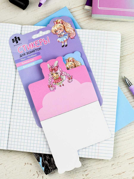 Изображение товара Стикеры канцелярские Феникс+ Девочки / 66581
