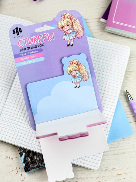 Изображение товара Стикеры канцелярские Феникс+ Девочки / 66581
