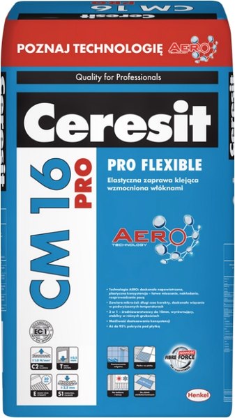 Изображение товара Клей для плитки Ceresit СМ 16 Pro (20кг)