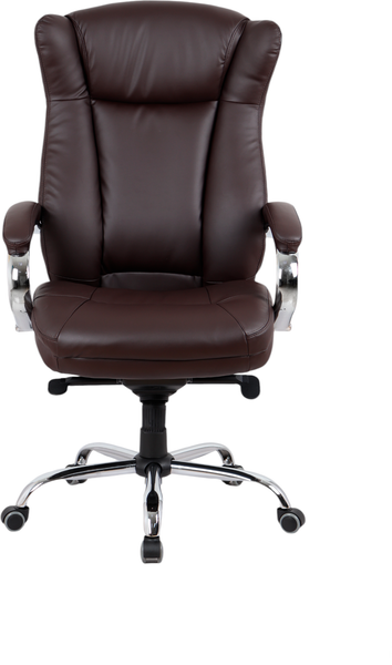 Изображение товара Кресло офисное King Style SHL-7-2 Hildi PU Chrome (темно-коричневый)