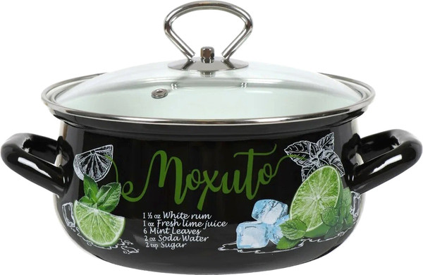 Изображение товара Кастрюля КМЗ Мохито 61915-123/4.01-У4Мх (черный)