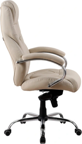 Изображение товара Кресло офисное King Style SHL-9-1 Tonpo PU Chrome (кремовый)
