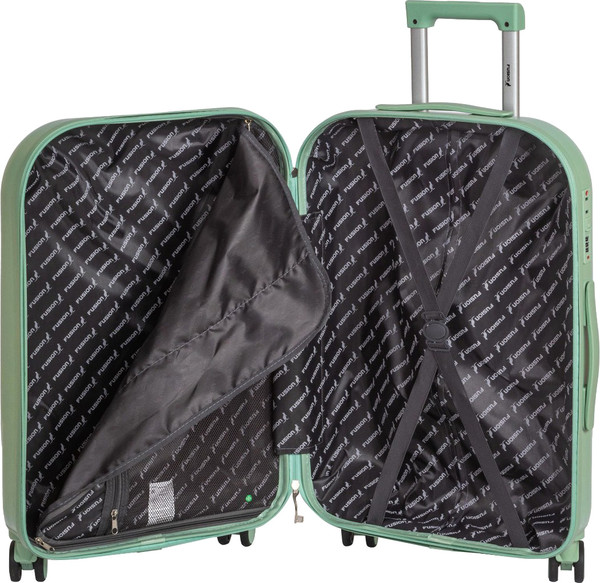 Изображение товара Чемодан на колесах FUSION Electronics FTS-1010-L (зеленый)