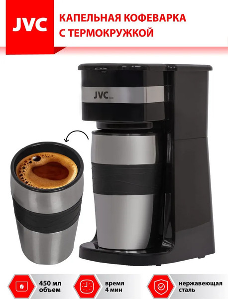 Изображение товара Капельная кофеварка JVC JK-CF1042