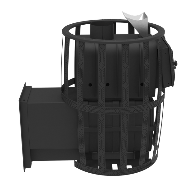 Изображение товара Печь-каменка Березка Воевода 20 Д-2 (закрытая/сетчатый кожух)