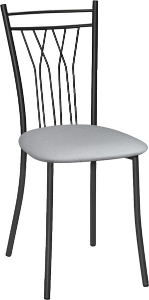 Изображение товара Стул Древпром Премьер ДП2-18 (черный матовый/катания сильвер)