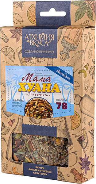 Изображение товара Набор для приготовления настоек Алхимия вкуса № 78 Мама Хуана (47г)