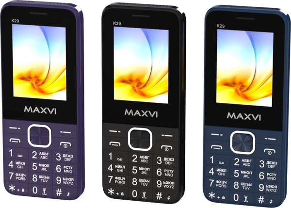 Изображение товара Мобильный телефон Maxvi K29 (черный)