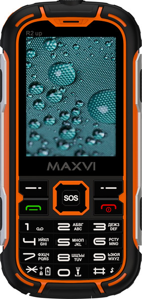Изображение товара Мобильный телефон Maxvi R2 up (оранжевый)