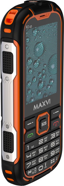 Изображение товара Мобильный телефон Maxvi R2 up (оранжевый)