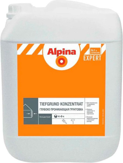 Изображение товара Грунтовка Alpina Expert Tiefgrund Konzentrat (1л)