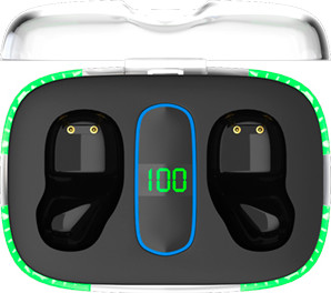 Изображение товара Беспроводные наушники Maxvi MHF-112BT (черный)