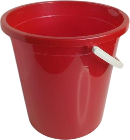 Изображение товара Ведро Русспласт РП-1017крас (красный перламутр/белый)