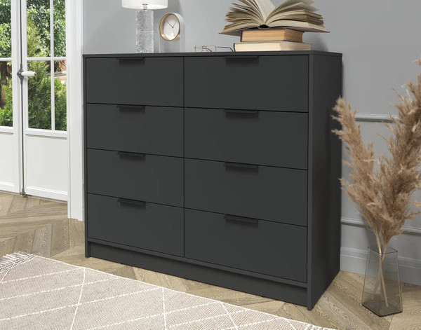 Изображение товара Комод Интерлиния Концепт КТ-К117 (антрацит/антрацит)