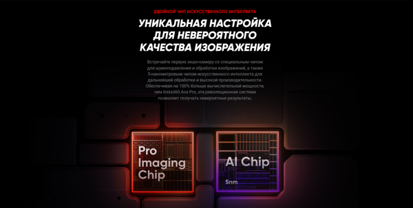 Изображение товара Экшн-камера Insta360 Ace Pro 2 dual battery панорамная